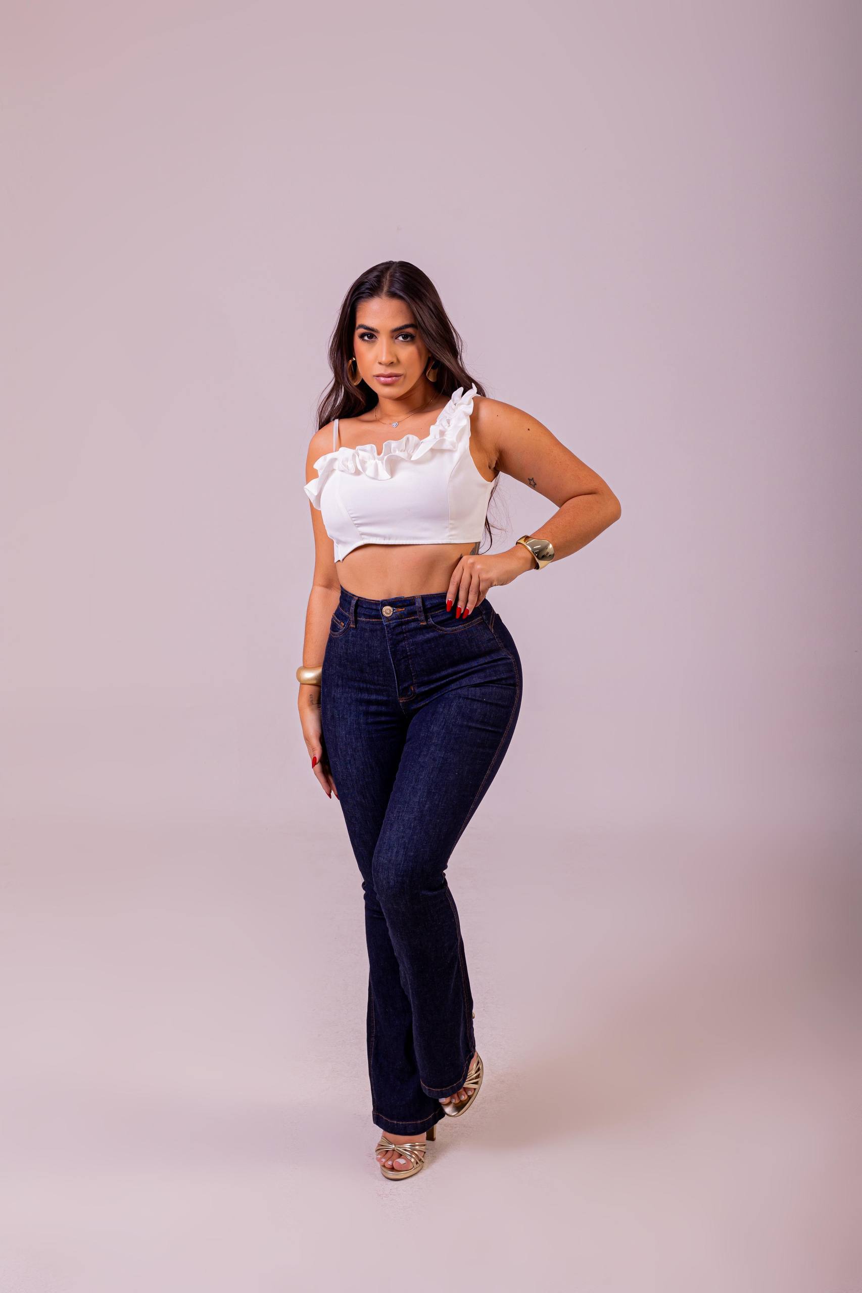 Calça Modeladora Jeans Ravena