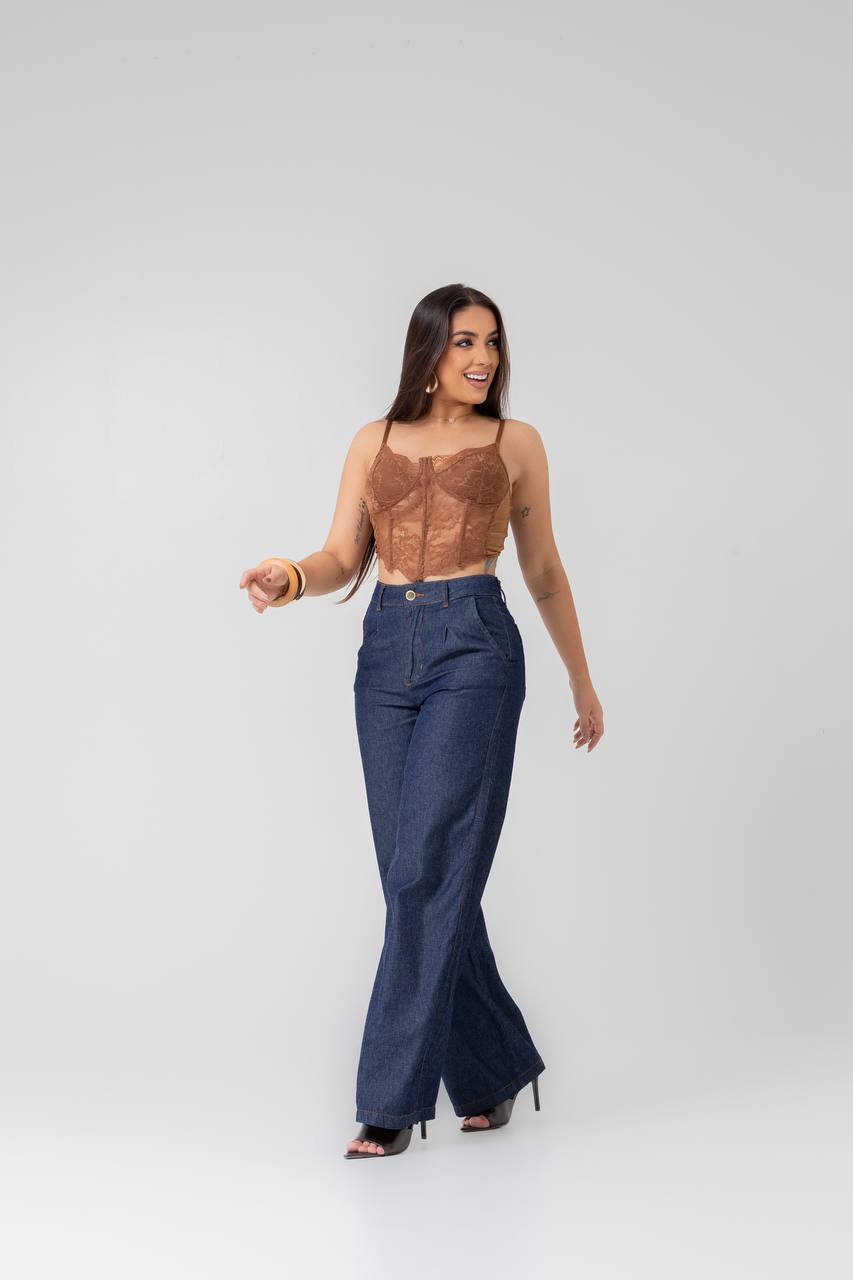 Calça Modeladora Jeans Elegance
