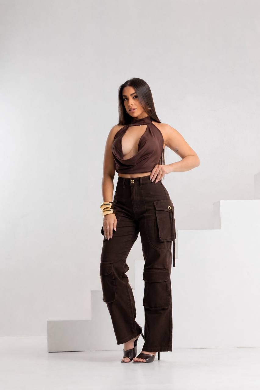 Calça Modeladora Jeans Ravena