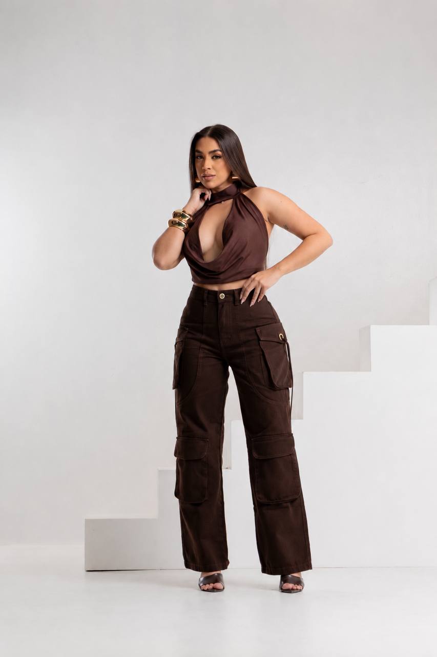 Calça Modeladora Jeans Ravena