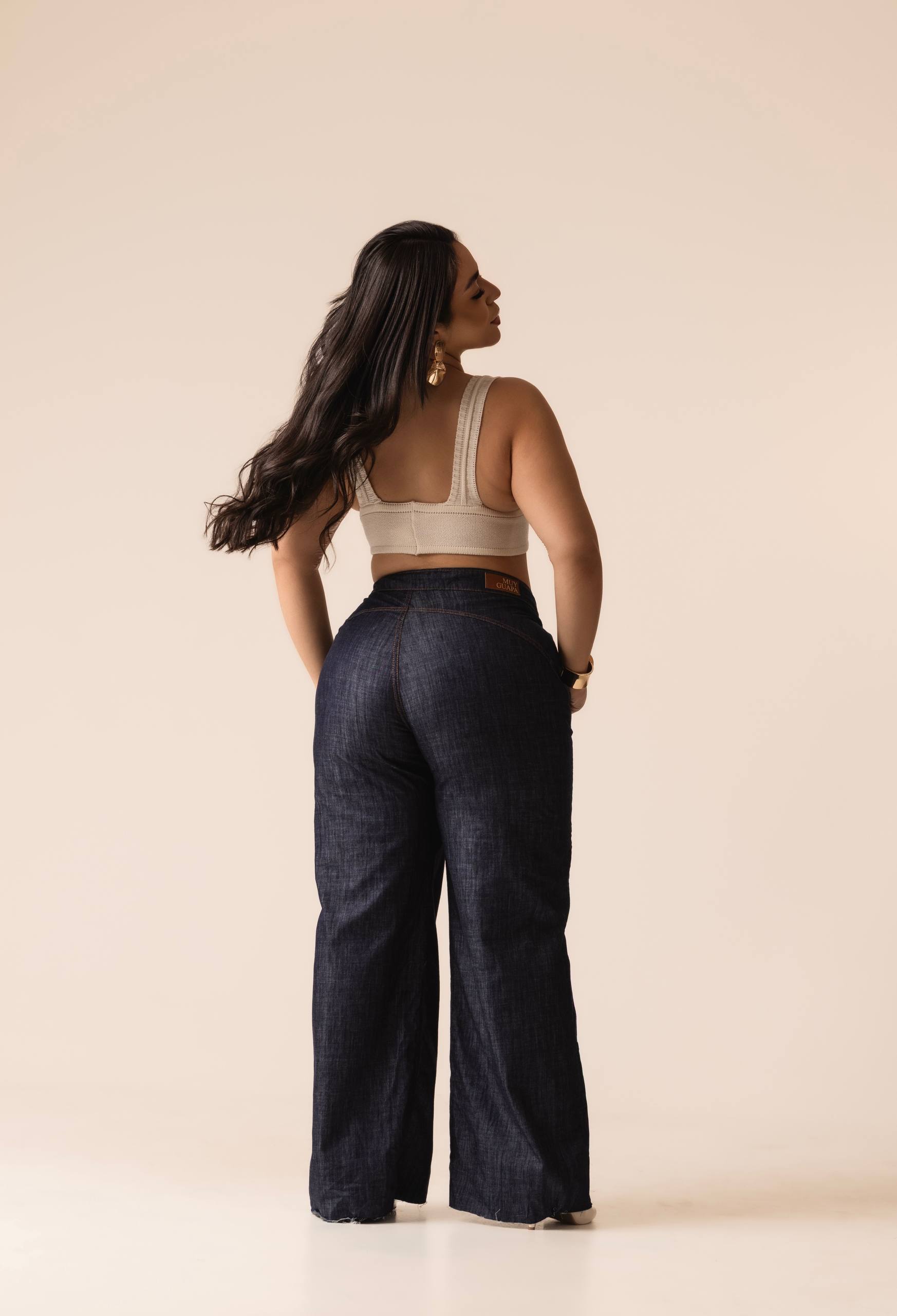 Calça Modeladora Jeans Paris
