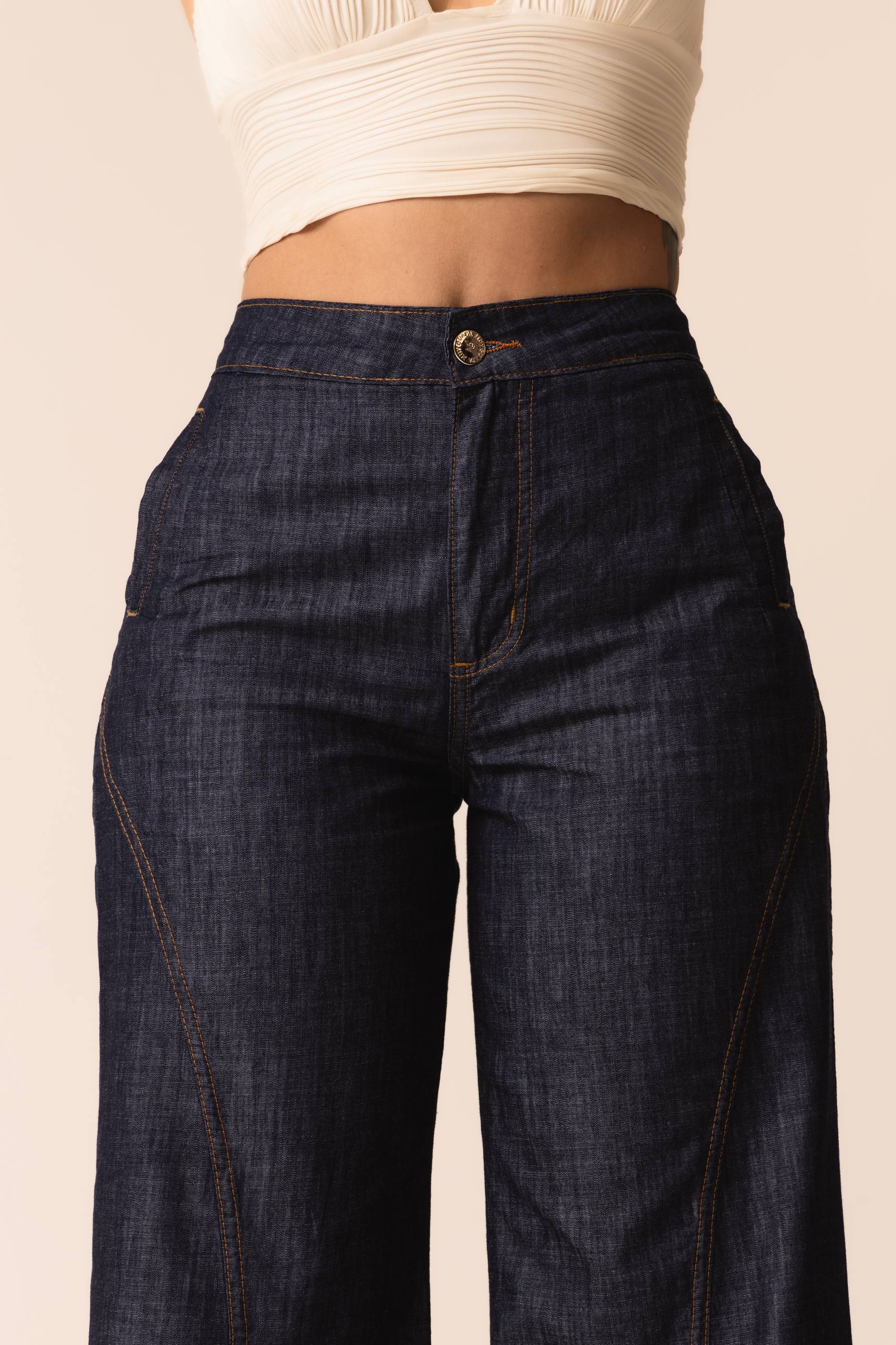 Calça Modeladora Jeans Paris