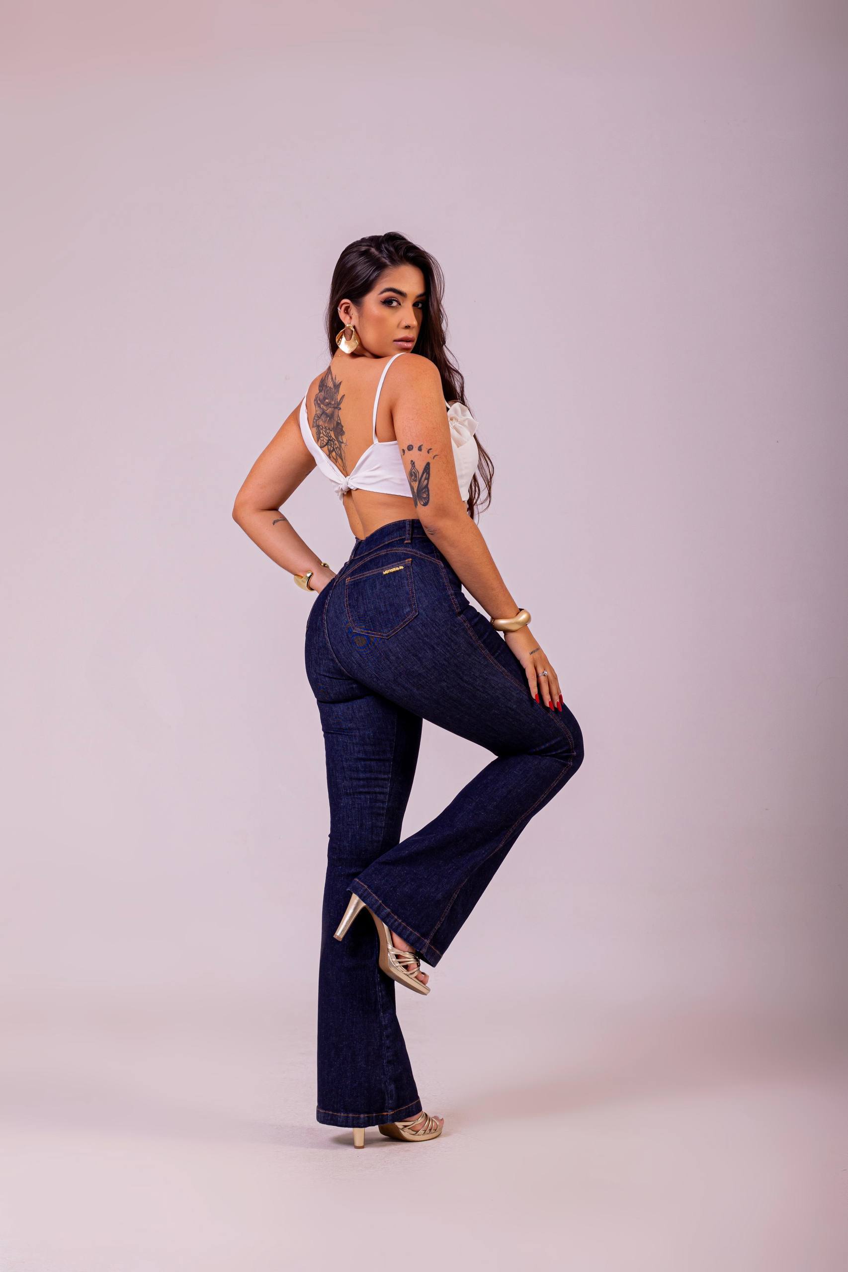 Calça Modeladora Jeans Ravena