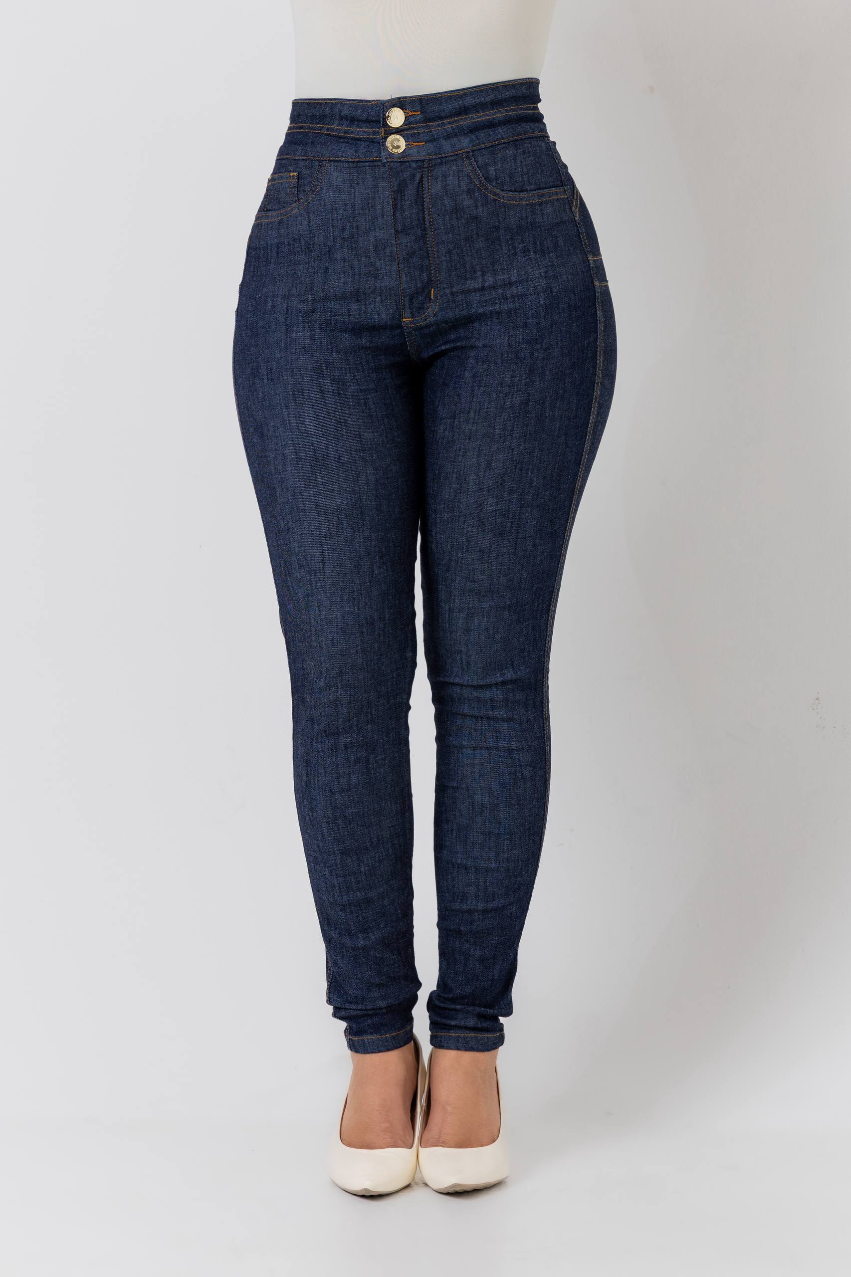 Calça Modeladora Jeans Mônaco