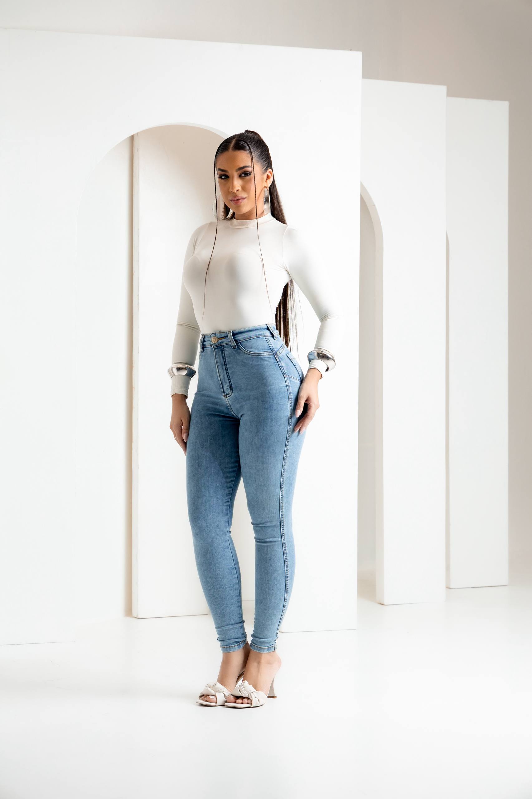 Calça Modeladora Jeans Imperiale