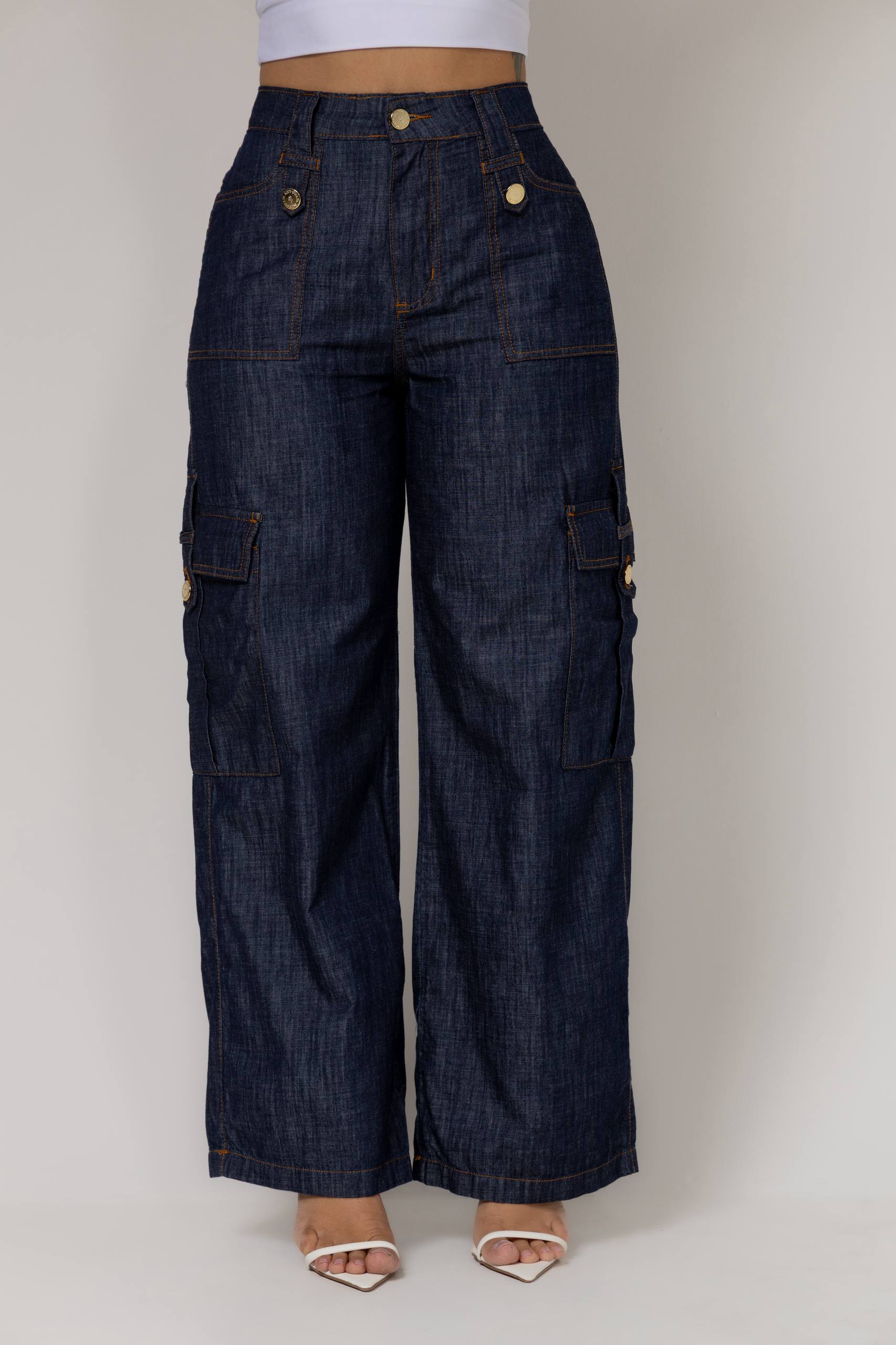 Calça Modeladora Jeans Mônaco