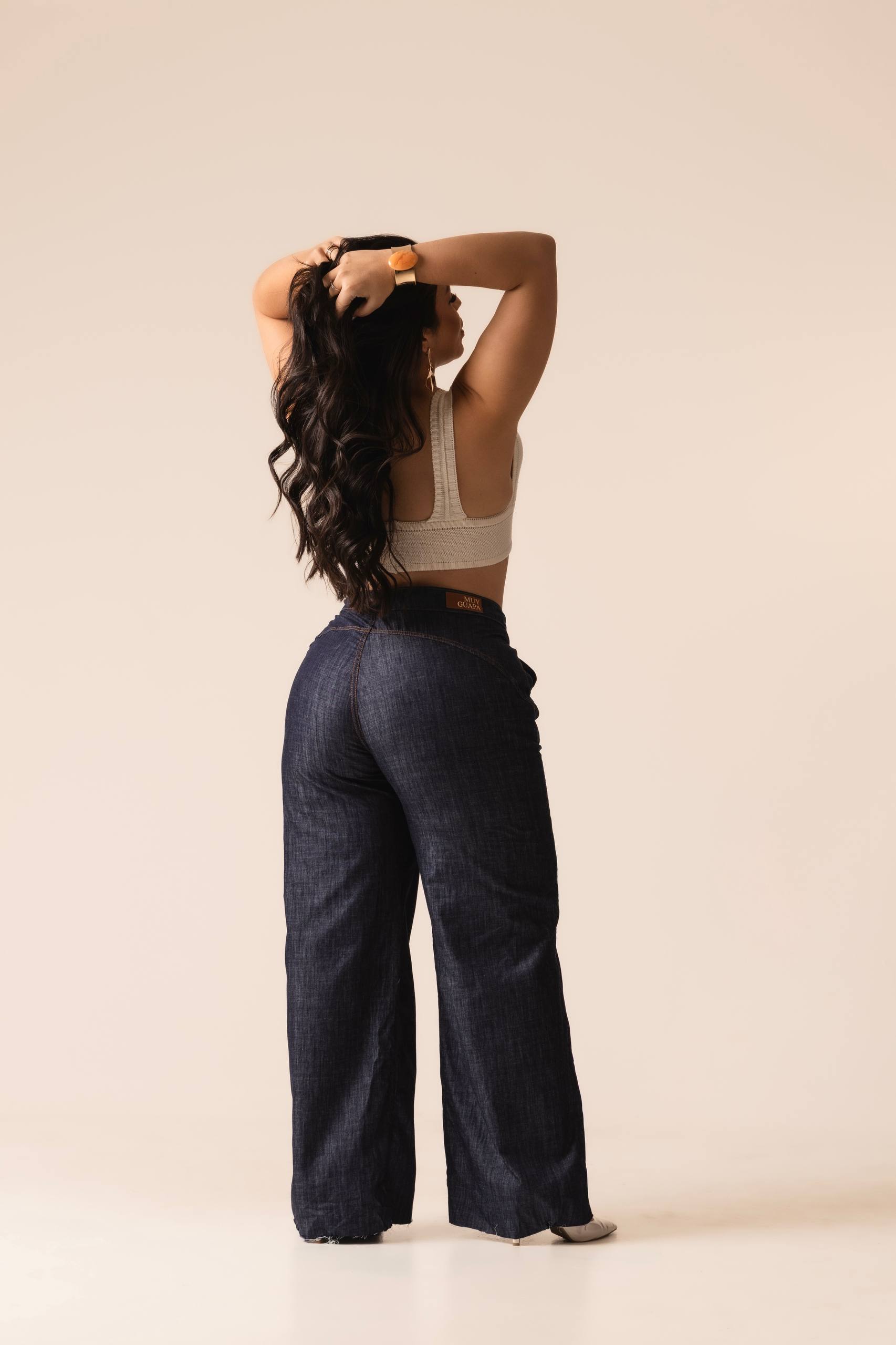 Calça Modeladora Jeans Paris